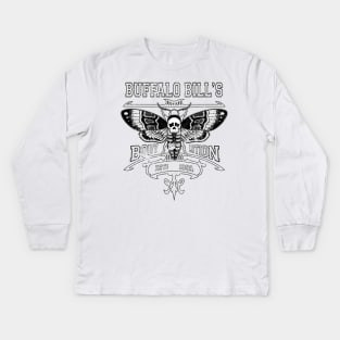 Buffalo Bills Body Lotion Black and White Kids Long Sleeve T-Shirt